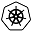 Kubernets PaaS cloud icon